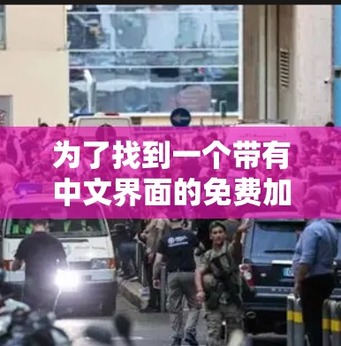 为了找到一个带有中文界面的免费加速器，您可以按照以下步骤进行