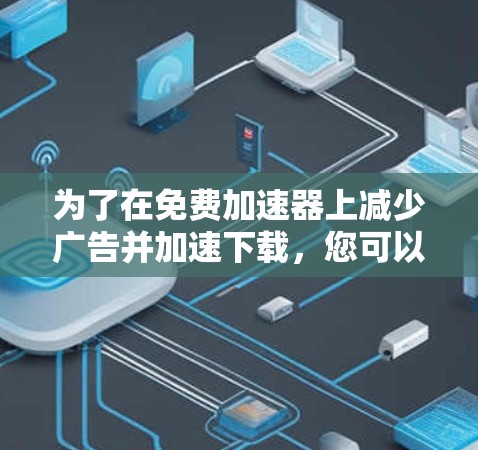 为了在免费加速器上减少广告并加速下载，您可以按照以下步骤操作