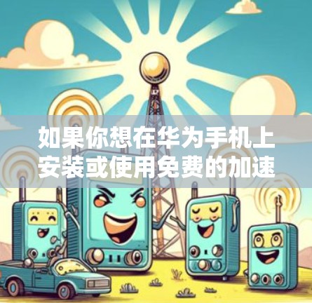 如果你想在华为手机上安装或使用免费的加速器,以提升手机性能或加速某些任务,可以按照以下步骤操作