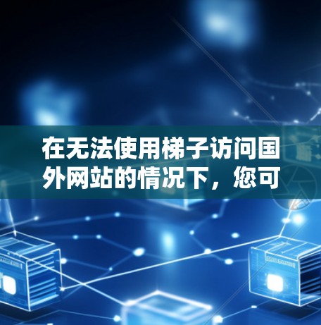 在无法使用梯子访问国外网站的情况下,您可以采取以下步骤来获取所需信息