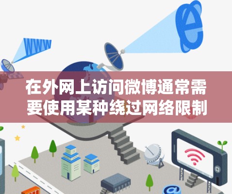 在外网上访问微博通常需要使用某种绕过网络限制的方法,比如VPN或梯子网站。以下是详细的解释和建议