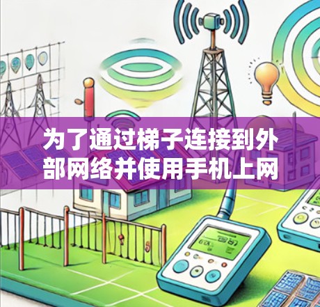 为了通过梯子连接到外部网络并使用手机上网,可以按照以下步骤操作