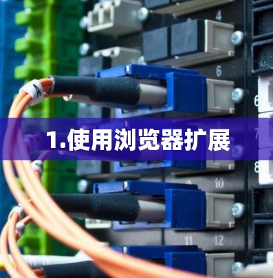 1.使用浏览器扩展 1.使用浏览器扩展