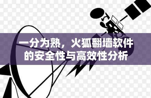一分为熟,火狐翻墙软件的安全性与高效性分析