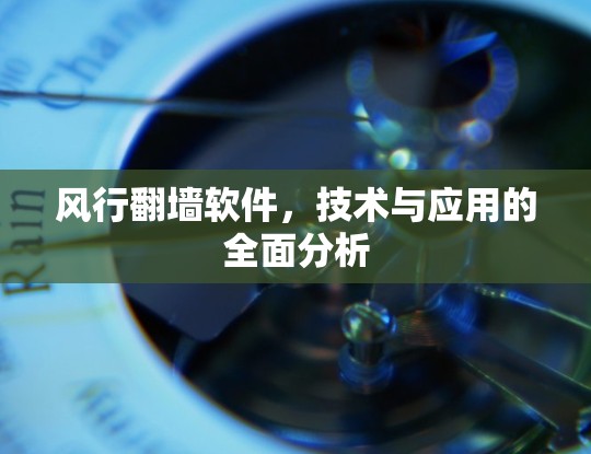 风行翻墙软件,技术与应用的全面分析