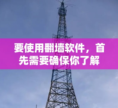 要使用翻墙软件,首先需要确保你了解并遵守相关法律法规。如果你决定使用翻墙软件,请务必