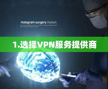 1.选择VPN服务提供商