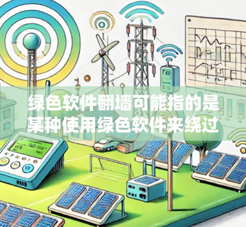 绿色软件翻墙可能指的是某种使用绿色软件来绕过网络防火墙或访问限制的方法。然而,具体的实现方式和软件名称需要明确