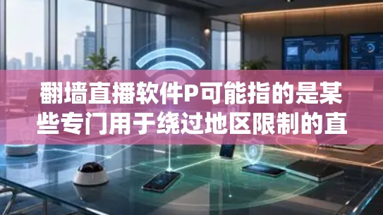 翻墙直播软件P可能指的是某些专门用于绕过地区限制的直播软件或工具。以下是一些可能的工具和方法，但请注意，翻墙和绕过地区限制可能涉及法律和道德问题，使用前应谨慎考虑