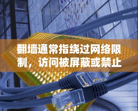翻墙通常指绕过网络限制，访问被屏蔽或禁止访问的网站、资源或服务。以下是一些常见的翻墙软件和工具，用户可能会使用来达到这个目的