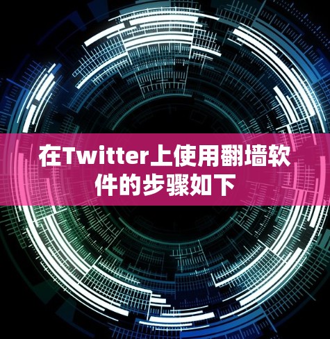 在Twitter上使用翻墙软件的步骤如下