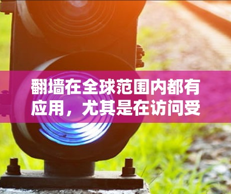 翻墙在全球范围内都有应用，尤其是在访问受限的内容或保护隐私方面。以下是关于外国聊天软件翻墙的详细解答