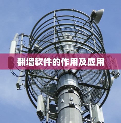 翻墙软件的作用及应用