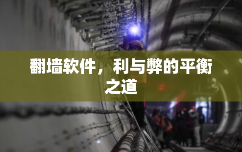 翻墙软件，利与弊的平衡之道