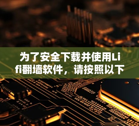 为了安全下载并使用Lifi翻墙软件，请按照以下步骤操作