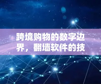 跨境购物的数字边界，翻墙软件的技术与法律挑战