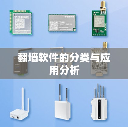 翻墙软件的分类与应用分析