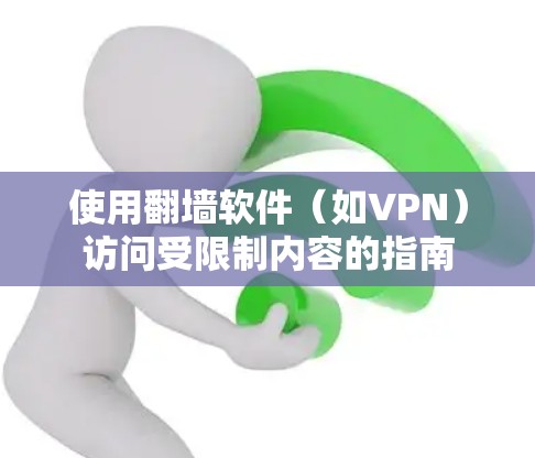 使用翻墙软件（如VPN）访问受限制内容的指南
