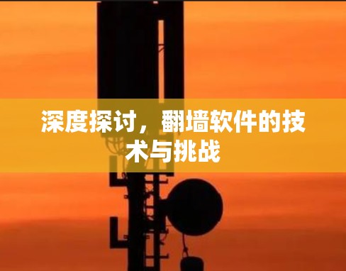 深度探讨,翻墙软件的技术与挑战