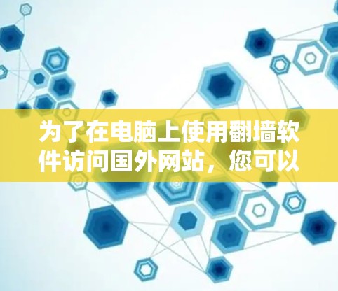 为了在电脑上使用翻墙软件访问国外网站，您可以按照以下步骤操作