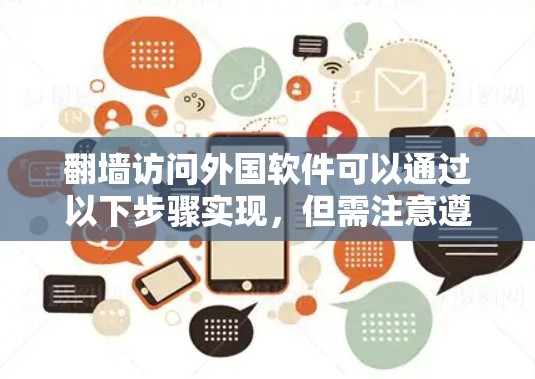翻墙访问外国软件可以通过以下步骤实现,但需注意遵守相关法律法规