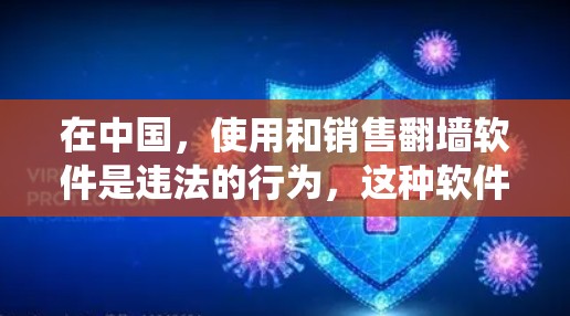在中国，使用和销售翻墙软件是违法的行为，这种软件通常会绕过国家的网络审查制度，访问被限制的网站。因此，在中国境内，使用或购买翻墙软件可能会面临法律风险