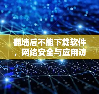 翻墙后不能下载软件，网络安全与应用访问的平衡之道
