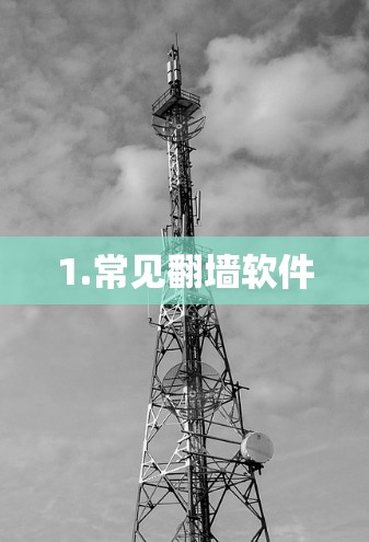 1.常见翻墙软件