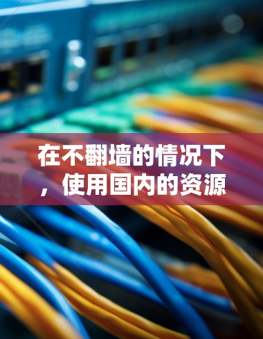 在不翻墙的情况下,使用国内的资源和工具是最合法和安全的选择。以下是一些推荐的软件和资源,帮助你高效学习和工作