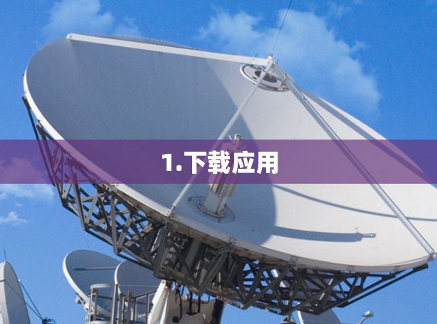 1.下载应用 1.下载应用