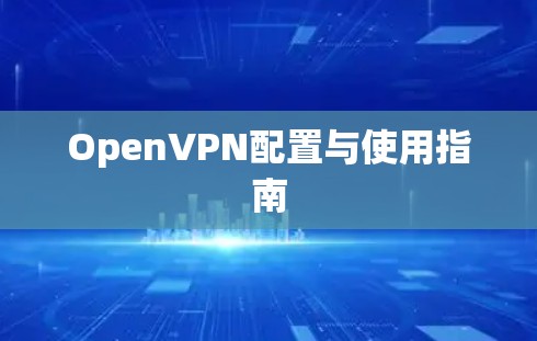 OpenVPN配置与使用指南