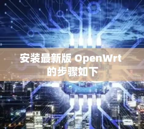 安装最新版 OpenWrt 的步骤如下