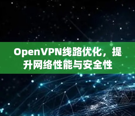 OpenVPN线路优化,提升网络性能与安全性