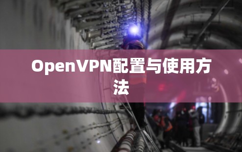 OpenVPN配置与使用方法