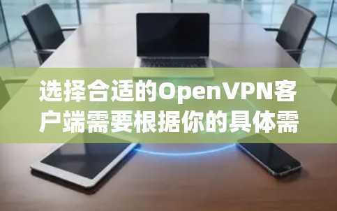 选择合适的OpenVPN客户端需要根据你的具体需求来决定。以下是根据不同需求推荐的客户端