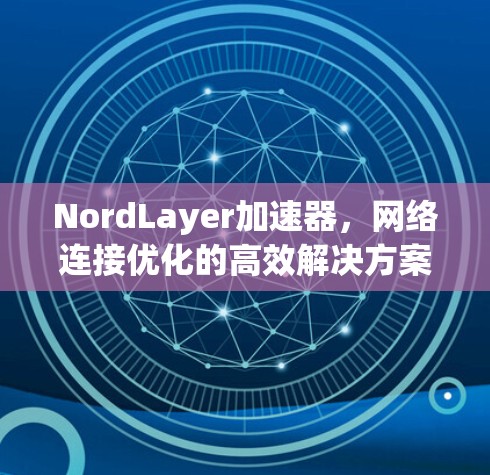 NordLayer加速器,网络连接优化的高效解决方案