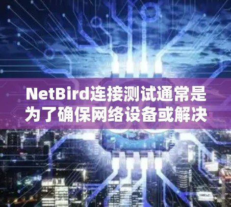NetBird连接测试通常是为了确保网络设备或解决方案之间的连接正常和稳定。以下是一个常见的连接测试步骤和方法，供您参考