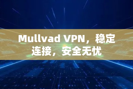 Mullvad VPN,稳定连接,安全无忧