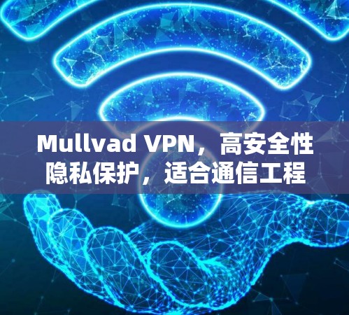 Mullvad VPN，高安全性隐私保护，适合通信工程师