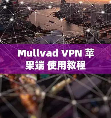 Mullvad VPN 苹果端 使用教程