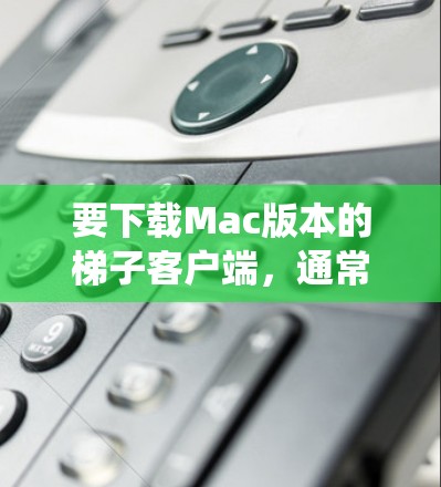 要下载Mac版本的梯子客户端，通常是指一个网络代理工具，用于绕过网络限制或匿名浏览。以下是下载和安装梯子客户端的步骤