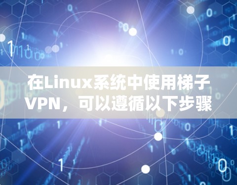 在Linux系统中使用梯子VPN,可以遵循以下步骤进行配置和连接 在Linux系统中使用梯子VPN,可以遵循以下步骤进行配置和连接