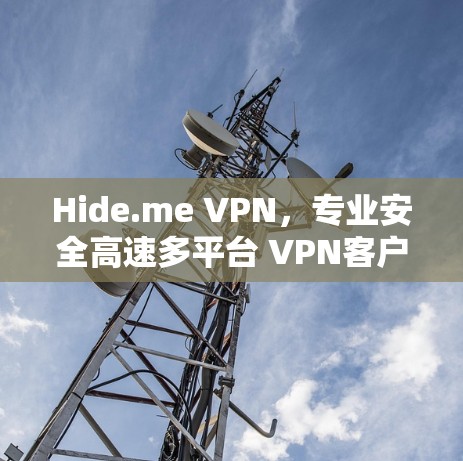 Hide.me VPN，专业安全高速多平台 VPN客户端