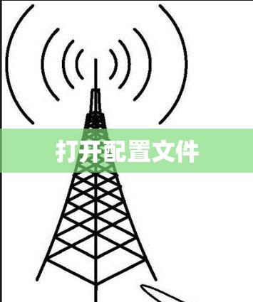 打开配置文件