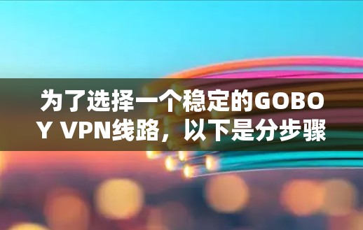 为了选择一个稳定的GOBOY VPN线路，以下是分步骤的建议