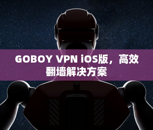 GOBOY VPN iOS版，高效翻墙解决方案