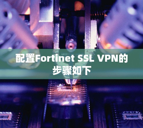 配置Fortinet SSL VPN的步骤如下 配置Fortinet SSL VPN的步骤如下