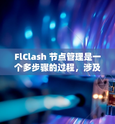 FlClash 节点管理是一个多步骤的过程，涉及部署、监控、配置、安全和高可用性等多个方面。以下是逐步的节点管理指南