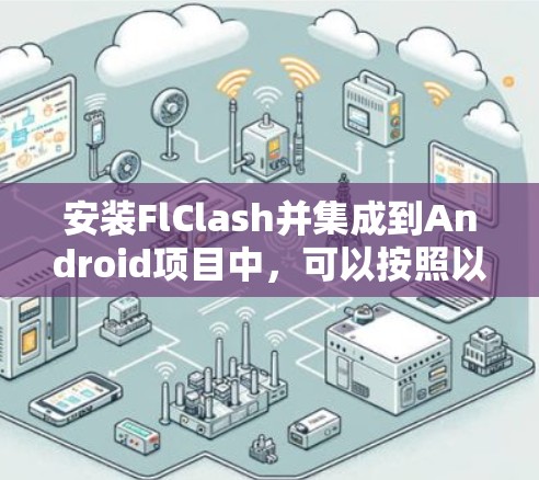 安装FlClash并集成到Android项目中，可以按照以下步骤进行
