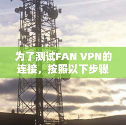 为了测试FAN VPN的连接,按照以下步骤进行 为了测试FAN VPN的连接,按照以下步骤进行